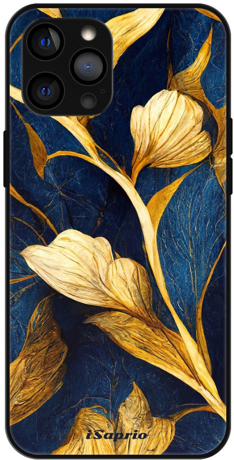 iSaprio MagSafe puzdro Gold Leaves – iPhone 12 Pro