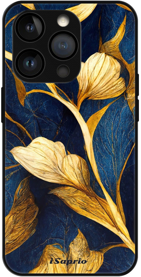 iSaprio MagSafe puzdro Gold Leaves – iPhone 14 Pro