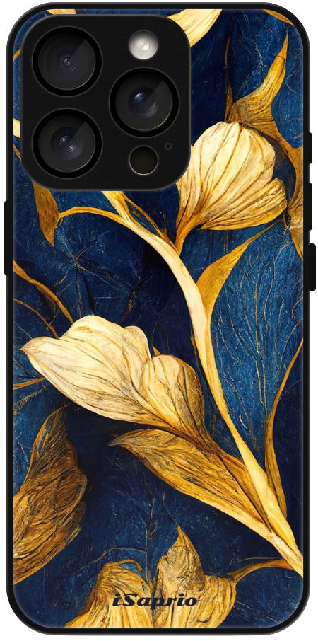 iSaprio MagSafe puzdro Gold Leaves – iPhone 16 Pro