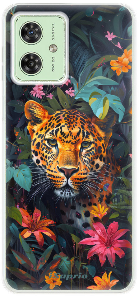 iSaprio Flower Jaguar pre Motorola Moto G54 5G/G54 5G Power Edition