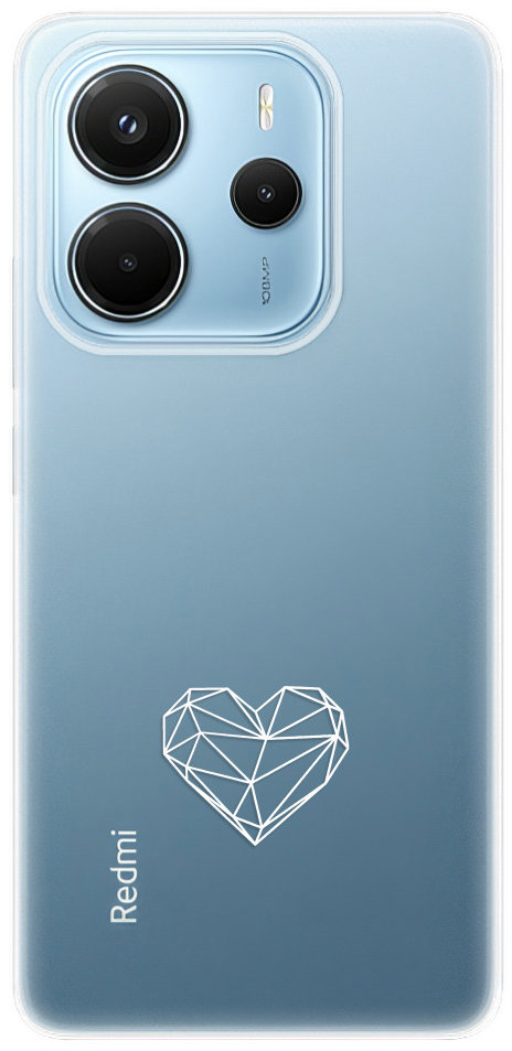iSaprio Číry kryt Digital Love pre Xiaomi Redmi Note 14