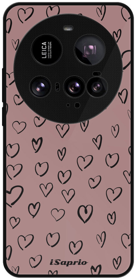 iSaprio Lesklý kryt Heart Dark Xiaomi 15 Ultra