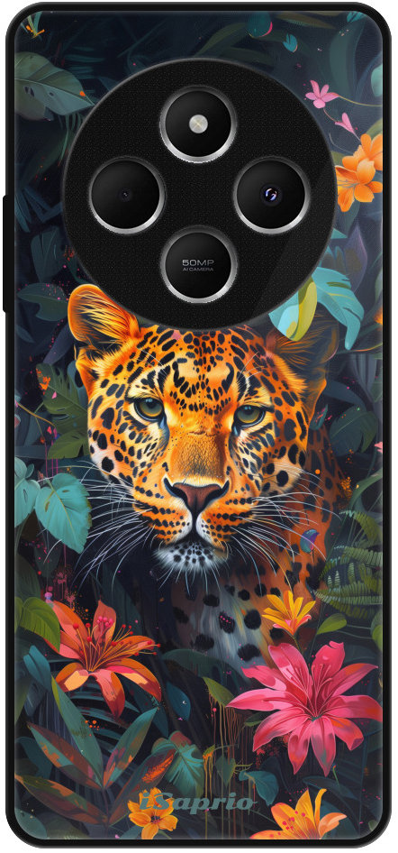 iSaprio Lesklý kryt Flower Jaguar Xiaomi Redmi 14C/Poco C75