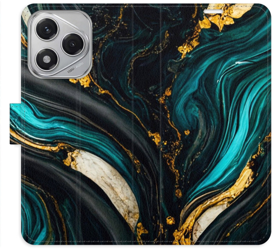 iSaprio Flip puzdro Dark Paint pre Honor 400 Lite