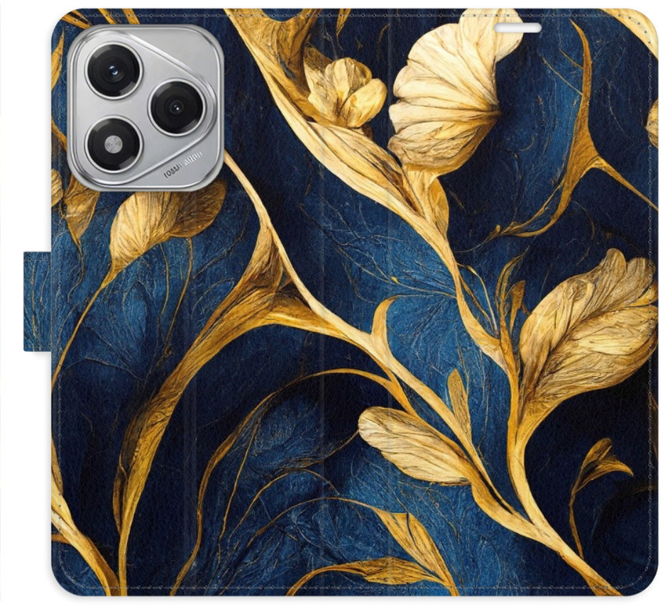 iSaprio Flip puzdro GoldBlue pre Honor 400 Lite