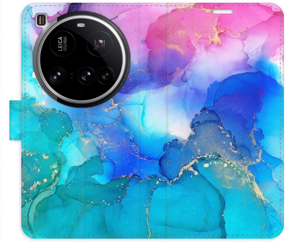 iSaprio Flip puzdro BluePink Paint pre Xiaomi 15 Ultra