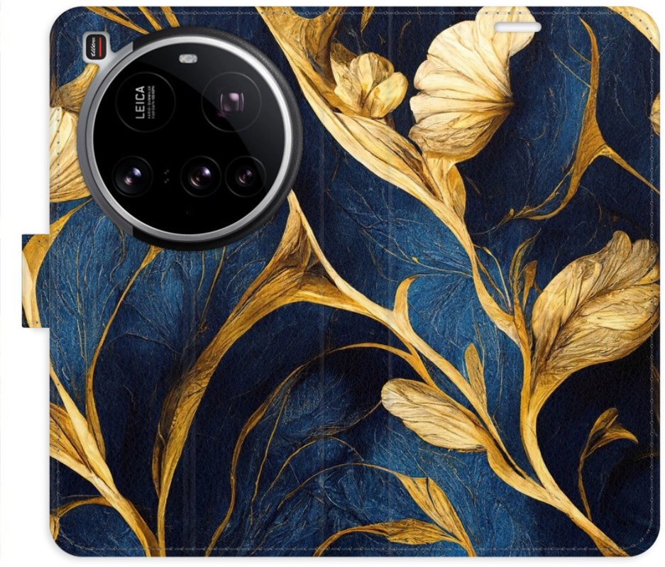 iSaprio Flip puzdro GoldBlue pre Xiaomi 15 Ultra