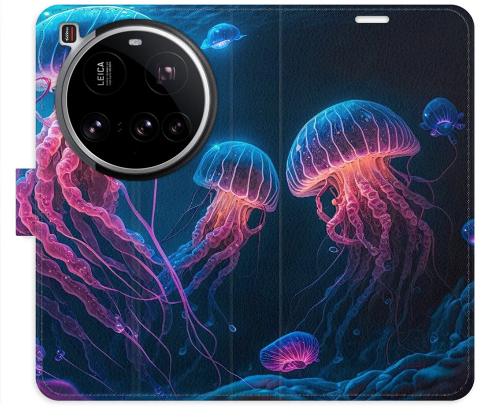 iSaprio Flip puzdro Jellyfish pre Xiaomi 15 Ultra