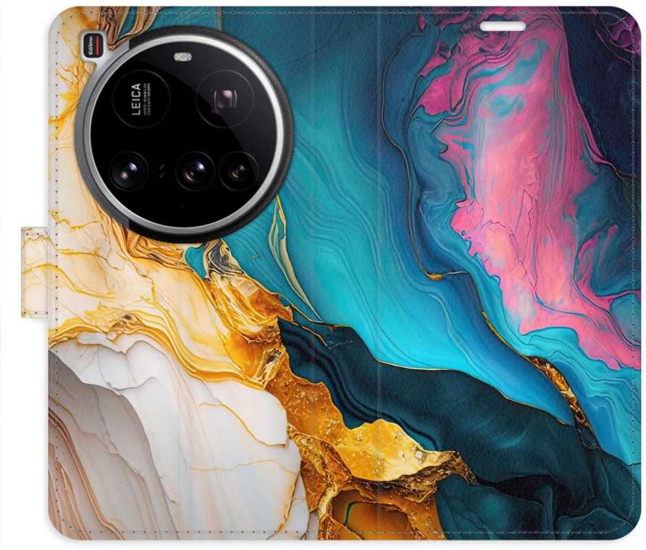 iSaprio Flip puzdro Colourful Marble pre Xiaomi 15 Ultra
