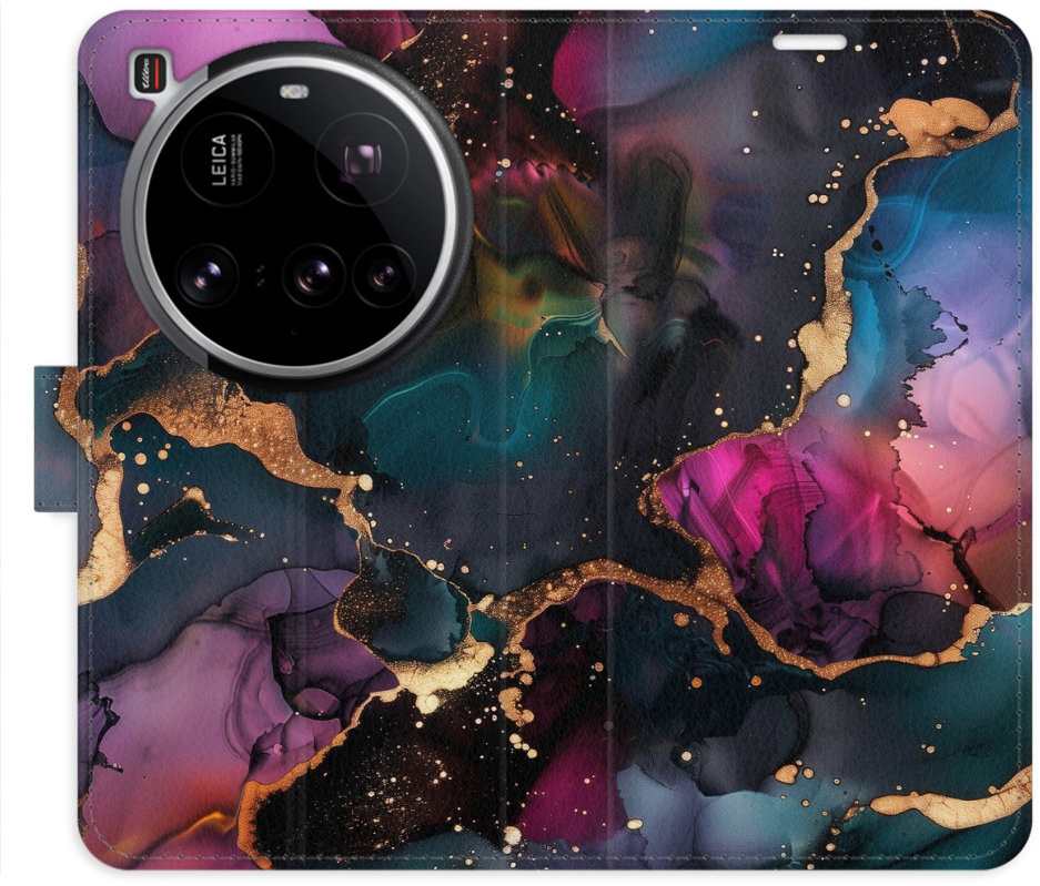iSaprio Flip puzdro Dark Marble pre Xiaomi 15 Ultra