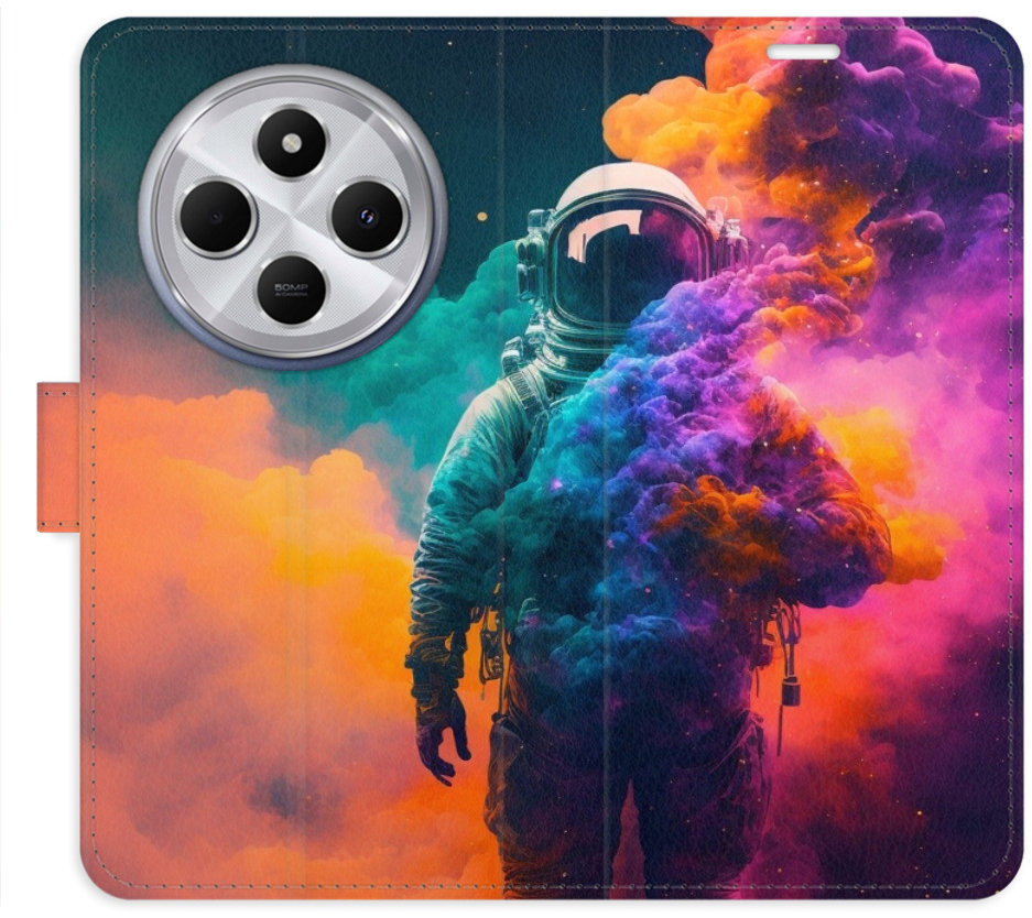 iSaprio Flip puzdro Astronaut in Colours 02 pre Xiaomi Redmi 14C/Poco C75