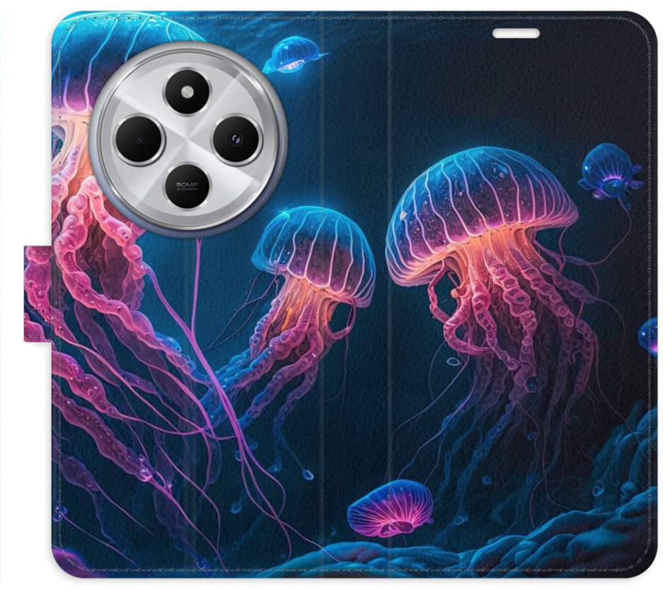 iSaprio Flip puzdro Jellyfish pre Xiaomi Redmi 14C/Poco C75