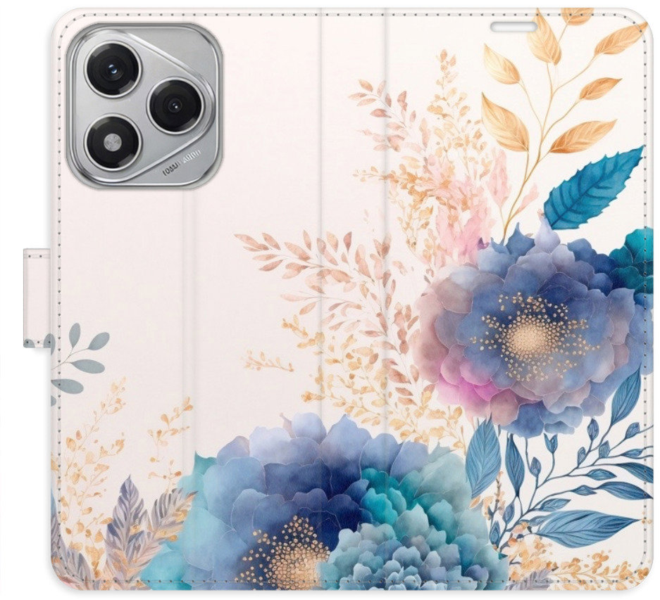 iSaprio Flip puzdro Ornamental Flowers 03 pre Honor 400 Lite