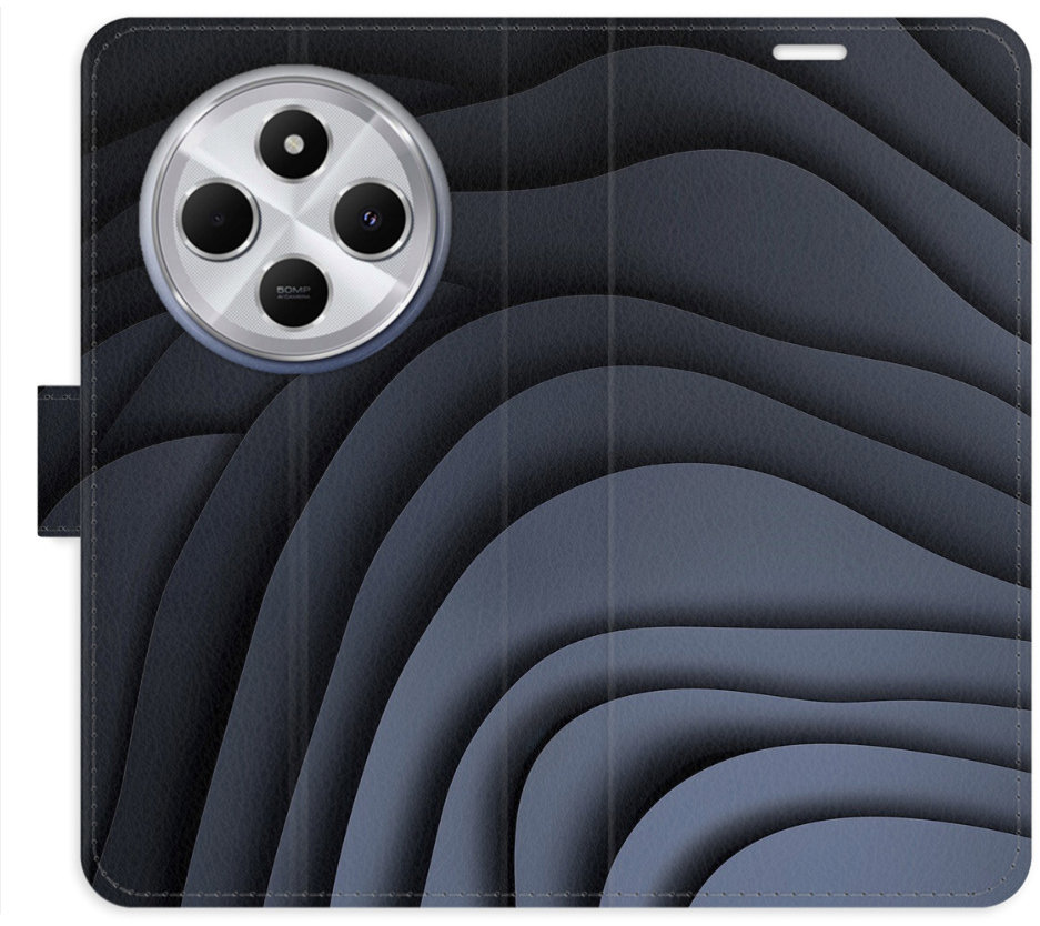iSaprio Flip puzdro Dark Waves pre Xiaomi Redmi 14C/Poco C75
