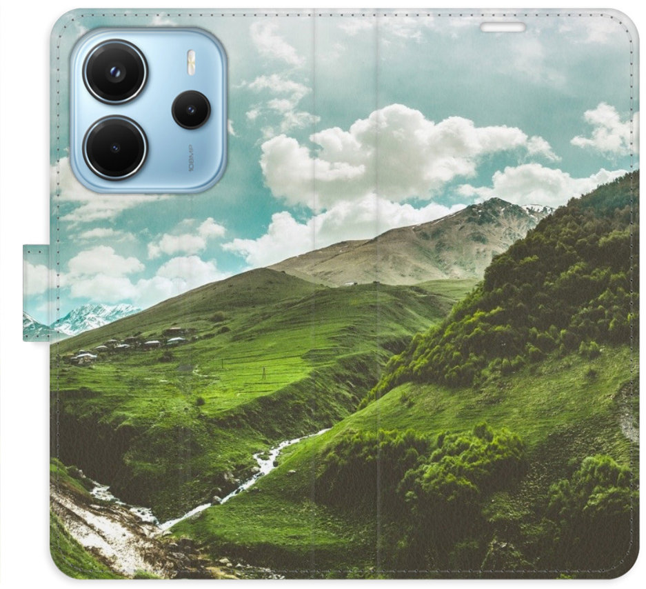 iSaprio Flip puzdro Mountain Valley pre Xiaomi Redmi Note 14