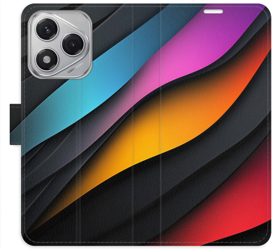 iSaprio Flip puzdro Color Waves pre Honor 400 Lite