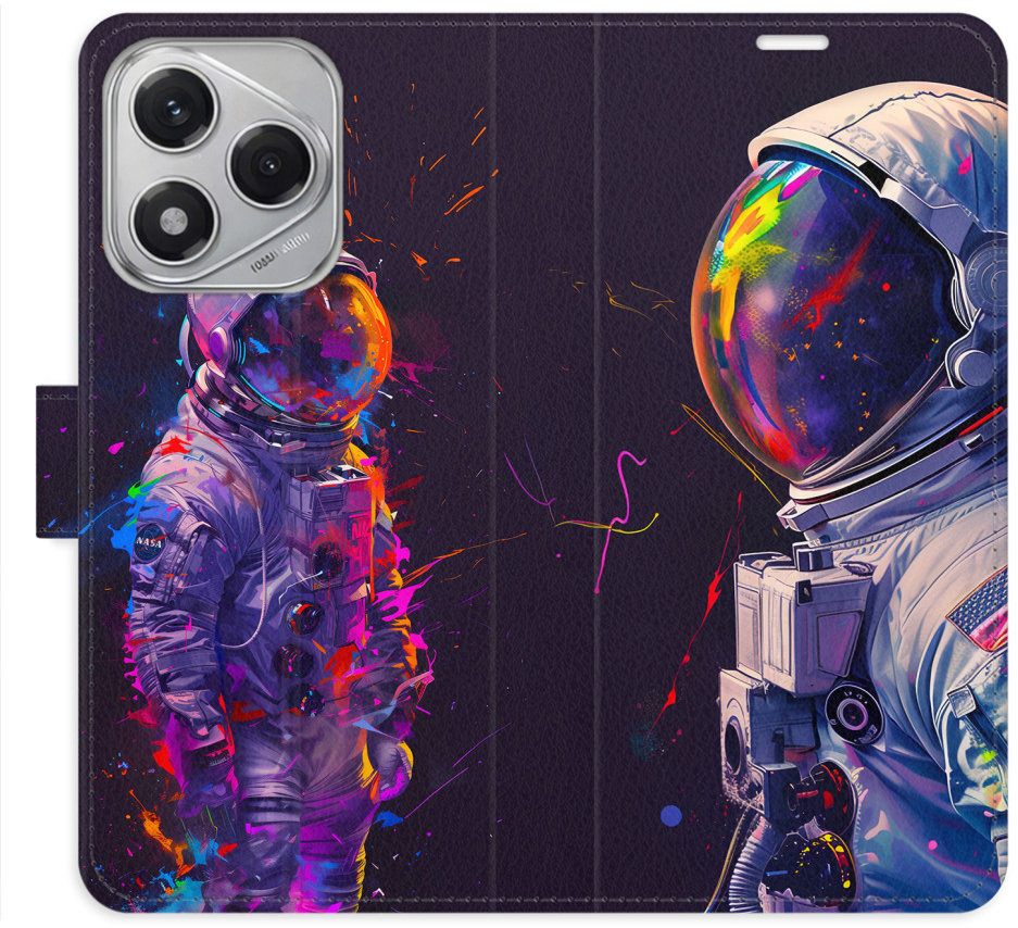 iSaprio Flip puzdro Neon Astronaut 02 pre Honor 400 Lite