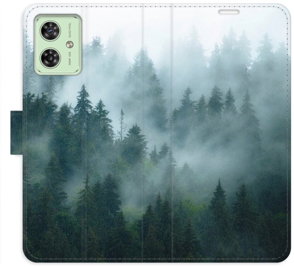 iSaprio Flip puzdro Dark Forest pre Motorola Moto G54 5G/G54 5G Power Edition