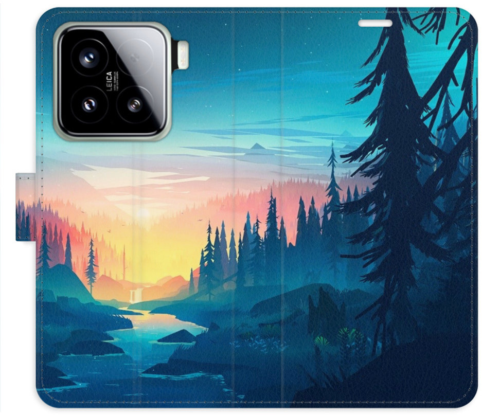 iSaprio Flip puzdro Magical Landscape pre Xiaomi 15