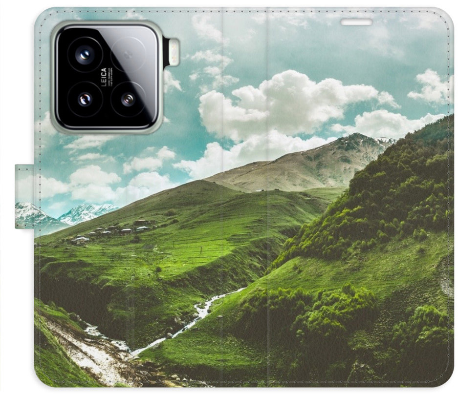 iSaprio Flip puzdro Mountain Valley pre Xiaomi 15