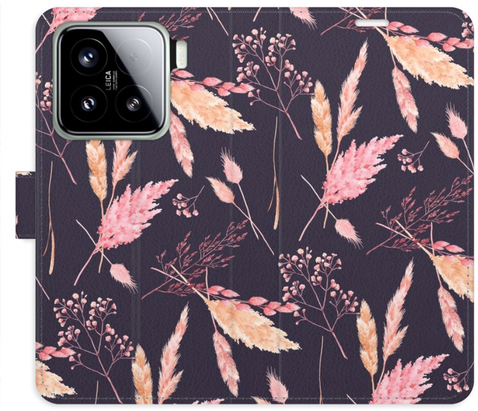 iSaprio Flip puzdro Ornamental Flowers 02 pre Xiaomi 15