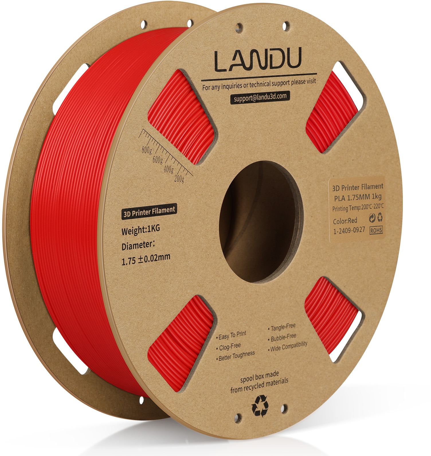 Landu PLA Red 1 kg