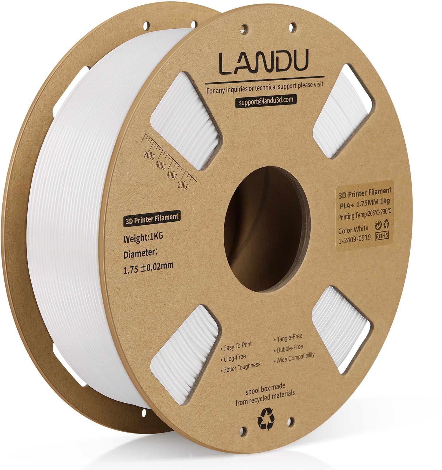 Landu PLA+ White 1 kg