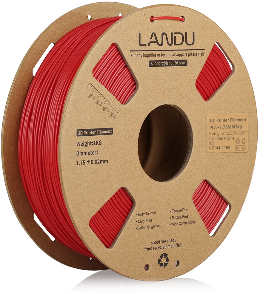 Landu PLA+ Fire engine red 1 kg