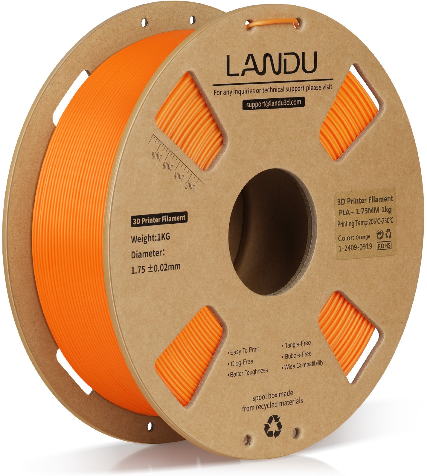 Landu PLA+ Orange 1 kg