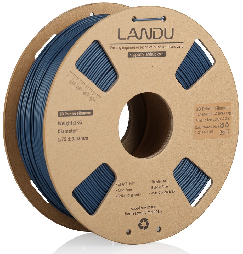 Land Pla Matte Navy Blue 1 kg