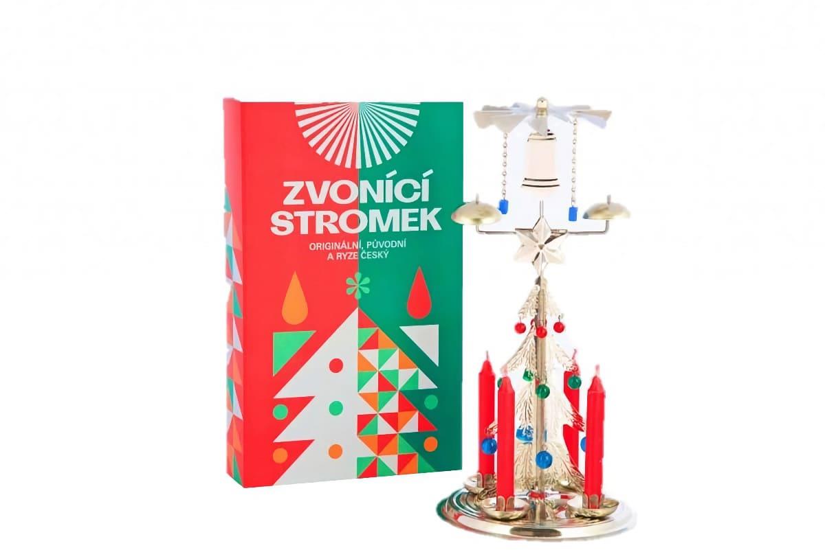 LOGIMAX – Stromček zvoniaci strieborný