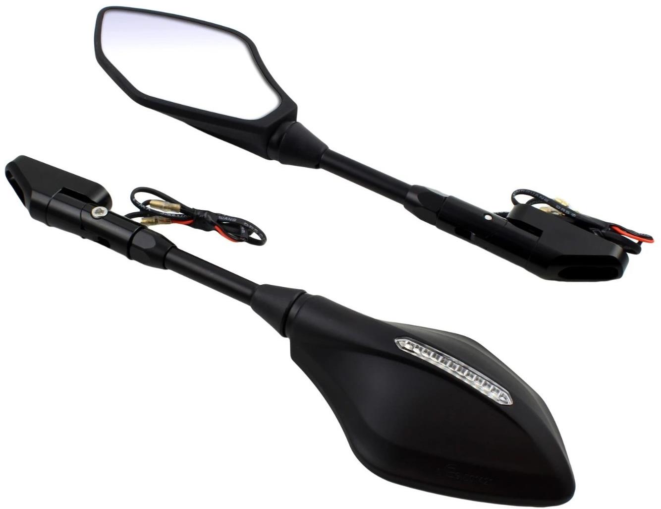 SEFIS Optic Supersport zrkadlá s integrovanými LED blinkrami