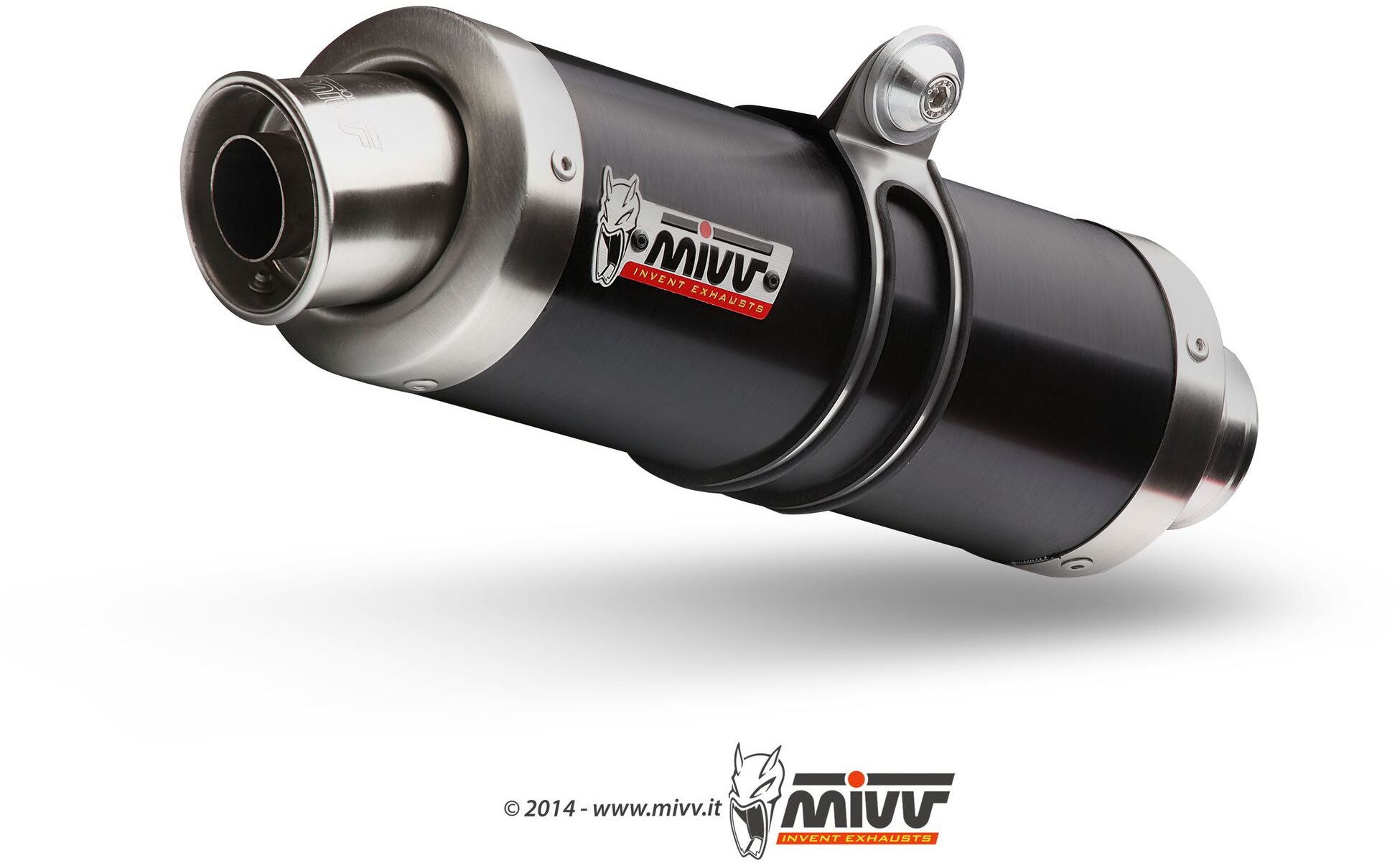 Mivv GP Black Stainless Steel pre Kawasaki ZX-6 R (2009 > 2016)