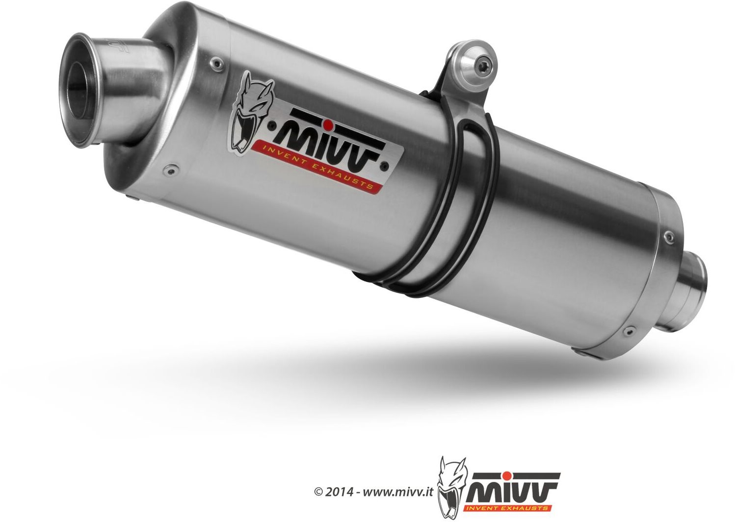 Mivv Oval Stainless Steel Big na Honda CBR 1000 RR (2006 > 2007)