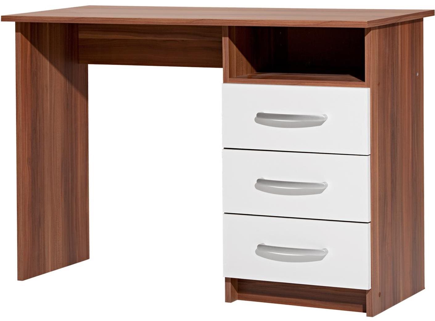 IDEA nábytok Písací stôl 60044 orech/biely