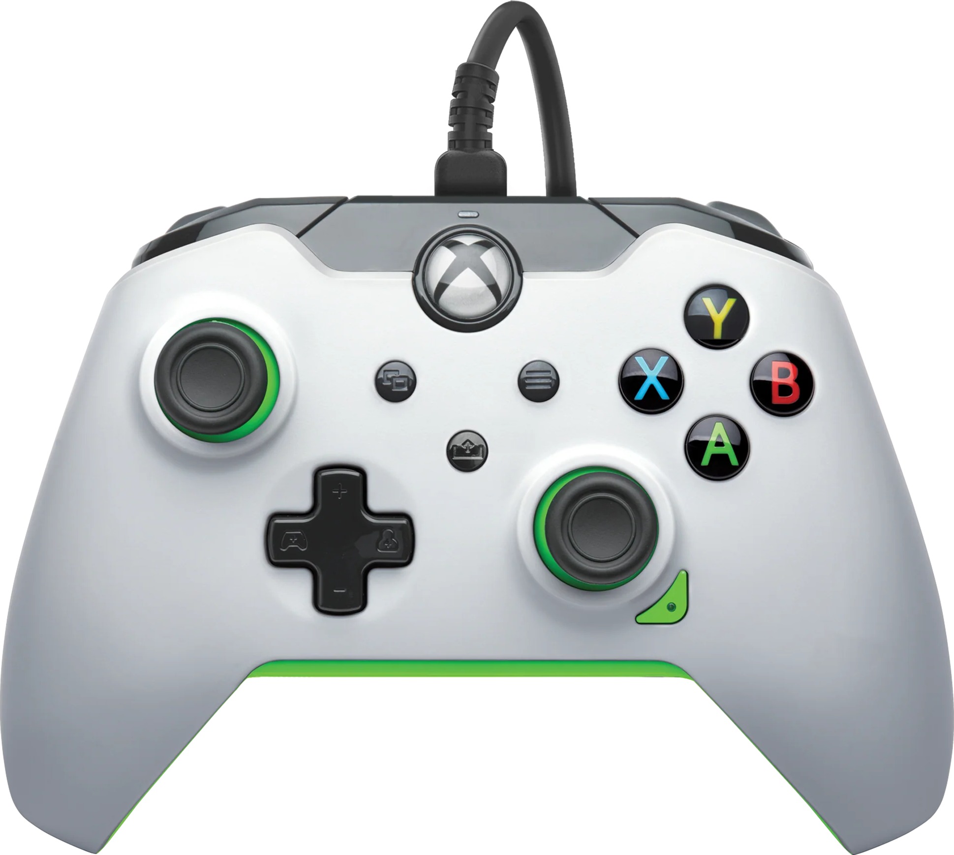 PDP Wired Controller – Neon White – Xbox