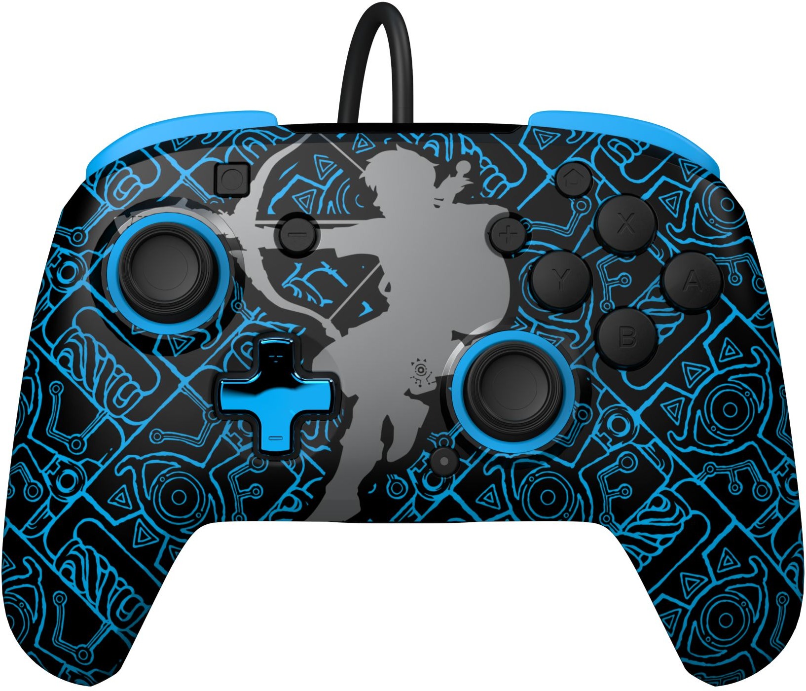 PDP SWITCH Padwired Rematch – Zelda Sheikah Shoot Glow In The Dark WIRED – Nintendo Switch