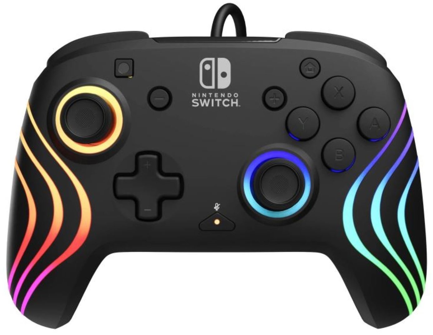 PDP Afterglow Wave Wired Controller, pre Nintendo Switch, čierny