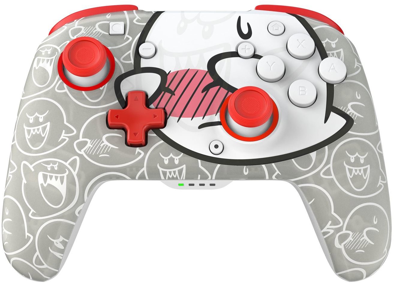 PDP Rematch GLOW Wireless Controller, pre Nintendo Switch, Boo Hoo