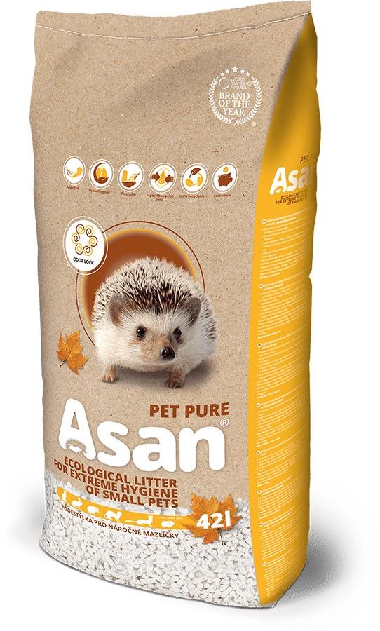 Roztrhnutý obal – Podstielka Asan Pet Pure (viac ako 50 % bezchybného obsahu)