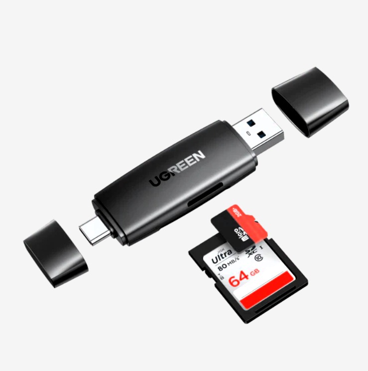 UGREEN 2in1 USB-C / USB-A Card Reader