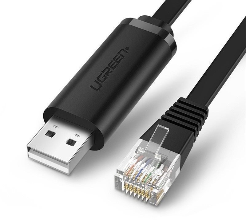 Ugreen USB To RJ-45 Console Cable Black 1,5 m
