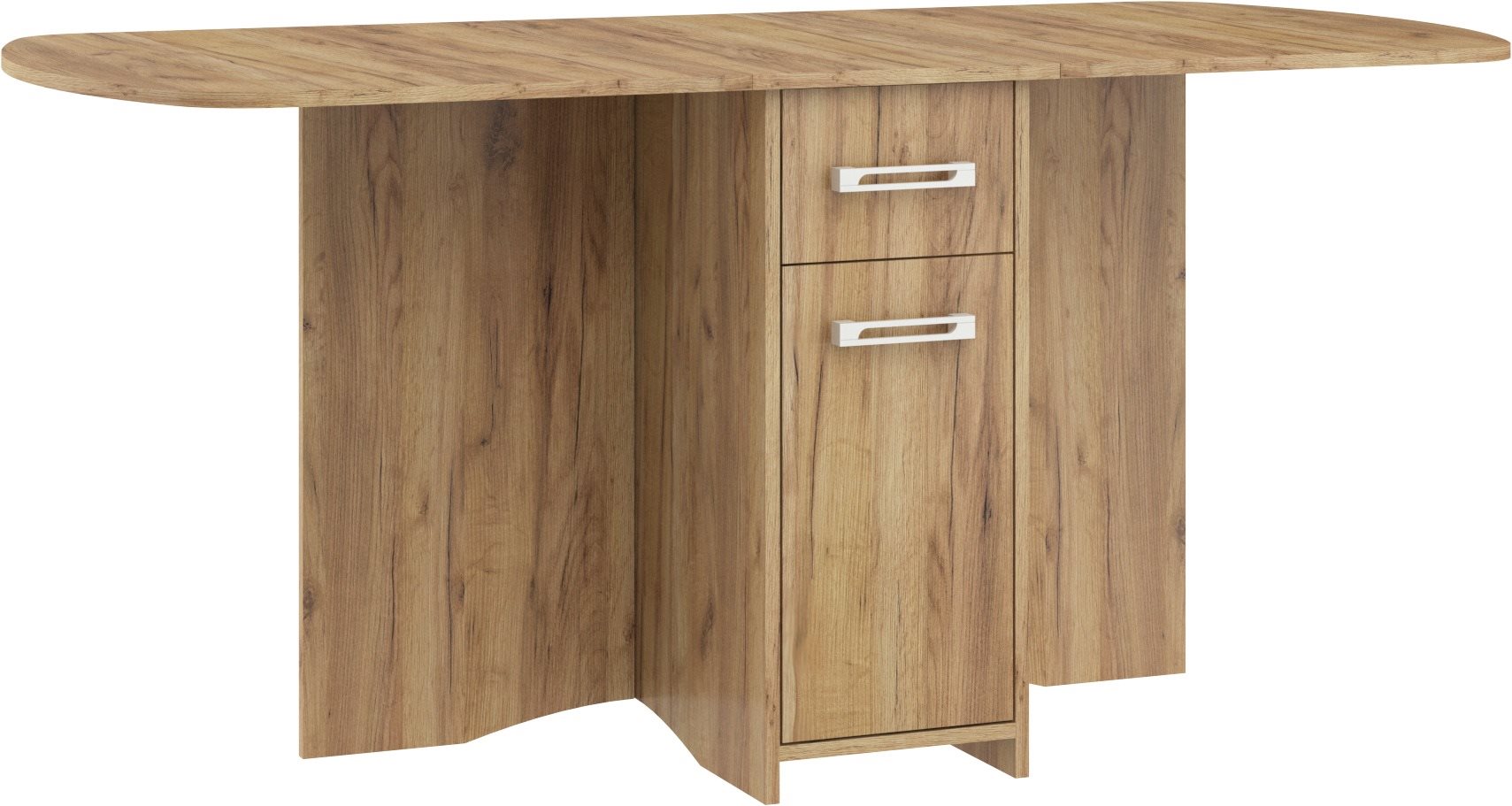 Rozkladací jedálenský stôl LORENA X craft gold