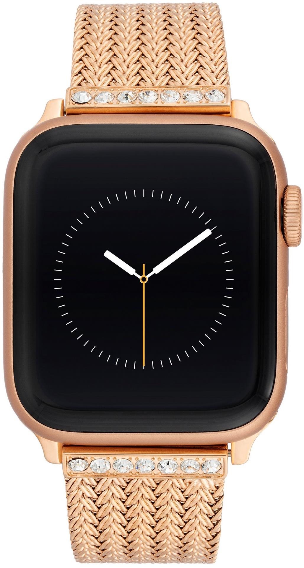 Anne Klein Remienok milánsky ťah na Apple Watch 38 mm/40 mm/41 mm ružovozlatý