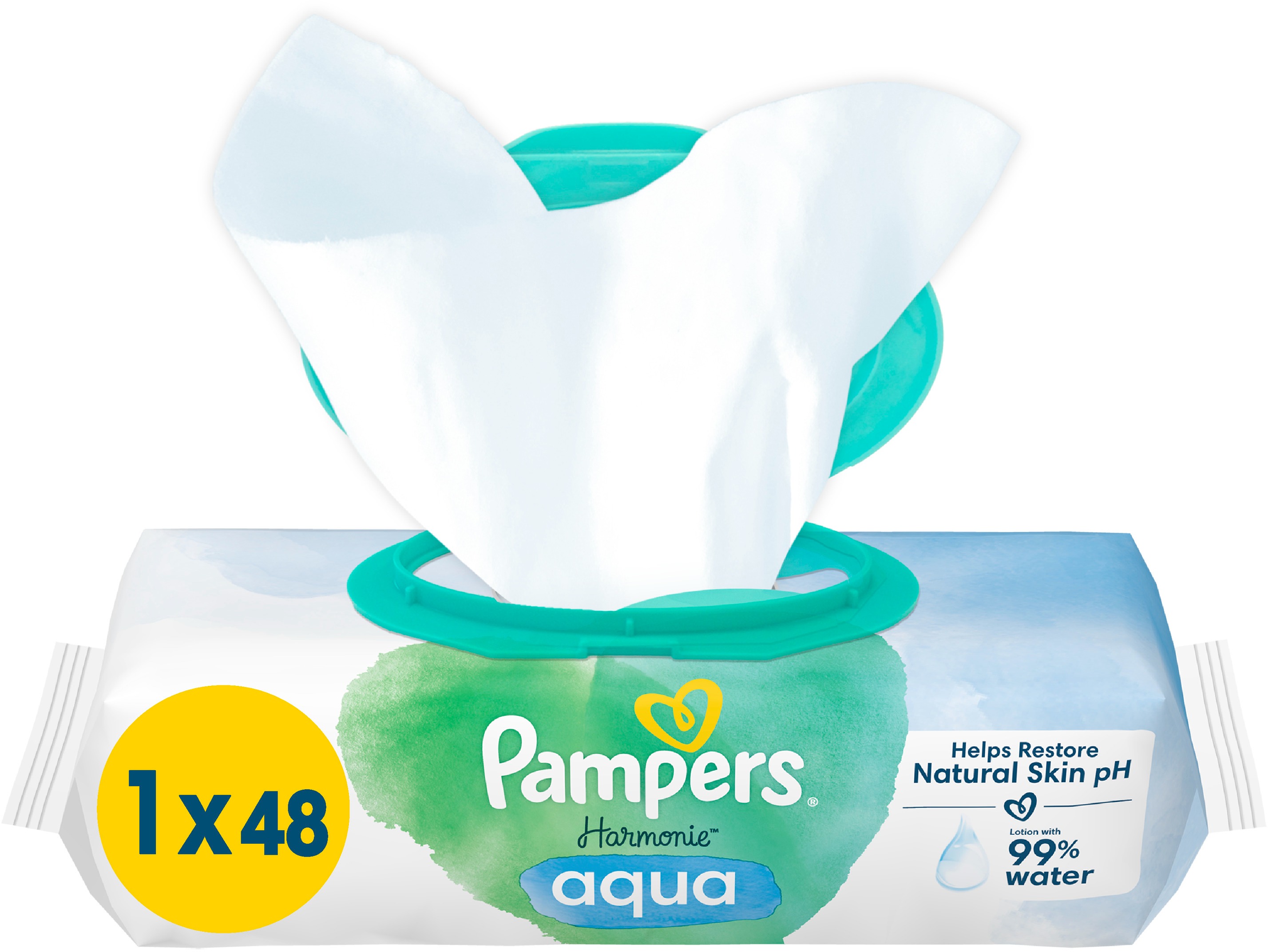 PAMPERS Harmonie Aqua 48 ks