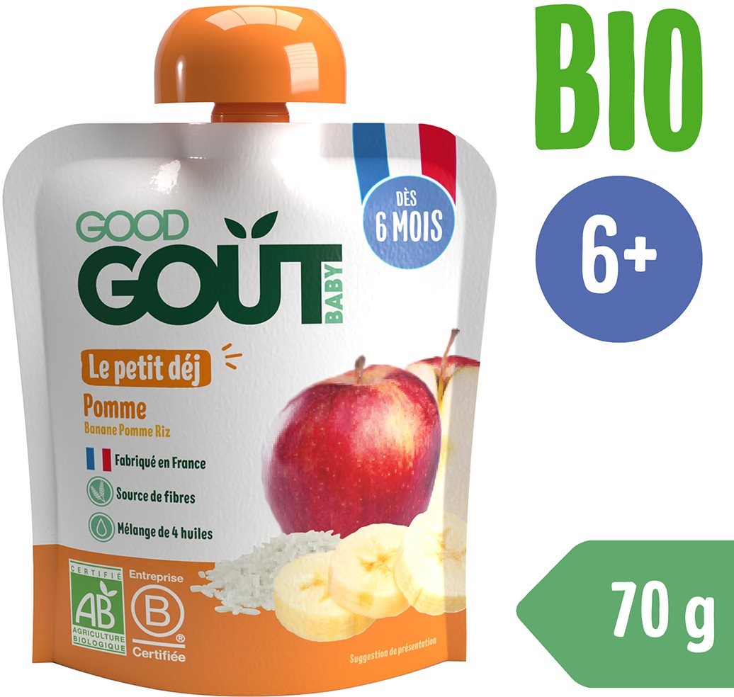 Good Gout BIO Jablkové raňajky (70 g)