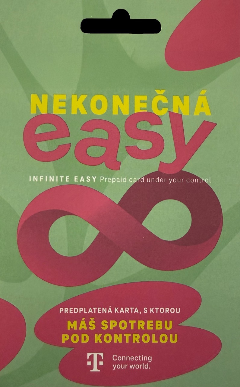 Predplatená karta Nekonečná Easy