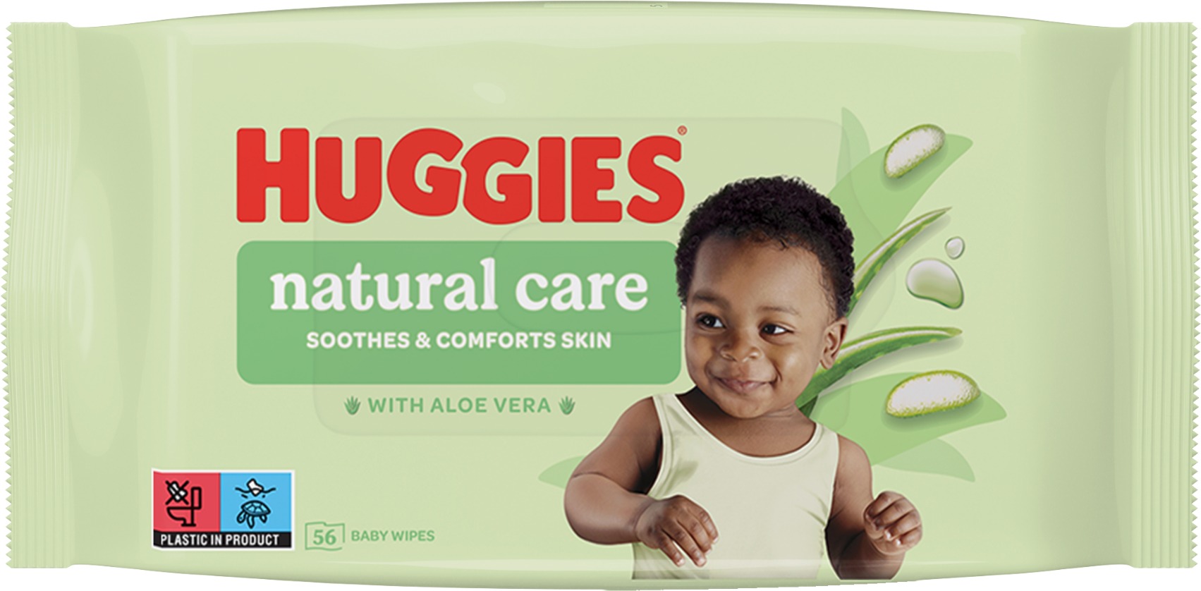 HUGGIES Natural Care 56 ks