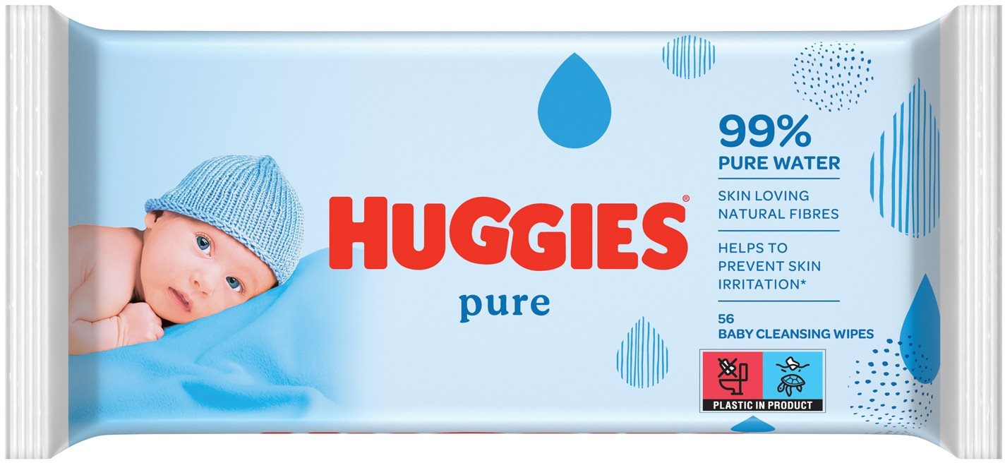 HUGGIES Pure 56 ks